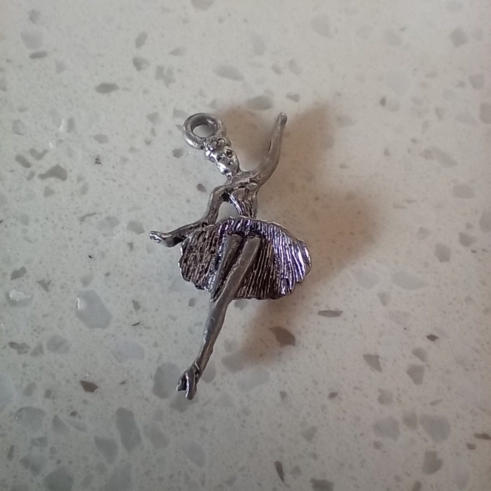 Small Ballerina Necklace Pendant